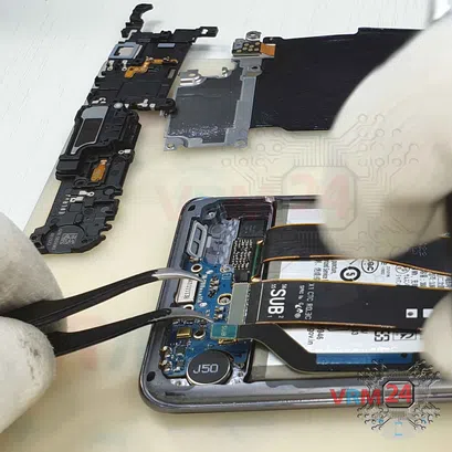 Como desmontar Samsung Galaxy S20 SM-G981 por si mesmo, Passo 10/3
