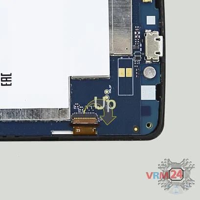 How to disassemble LG L60 X145, Step 6/3