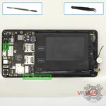 How to disassemble Lenovo K3 Note, Step 7/1