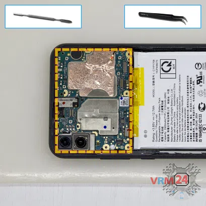 How to disassemble Asus ZenFone 5 ZE620KL, Step 14/1