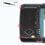 How to disassemble Samsung Wave GT-S8500, Step 4/1