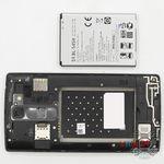 How to disassemble LG Magna H502, Step 2/2