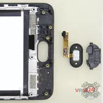 How to disassemble Meizu M5 Note M621H, Step 17/2