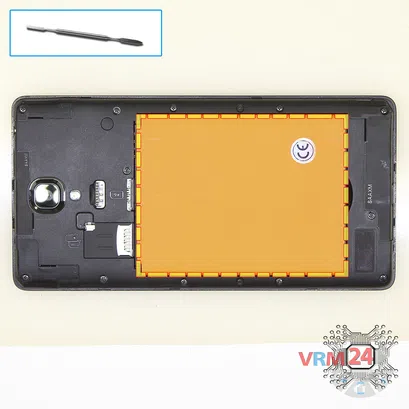 How to disassemble Xiaomi RedMi Note 1S, Step 2/1