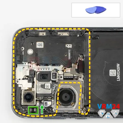 How to disassemble Huawei Pura 70, Step 8/1