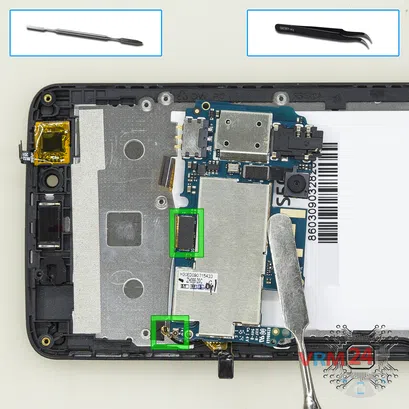 How to disassemble Fly FS505 Nimbus 7, Step 12/1