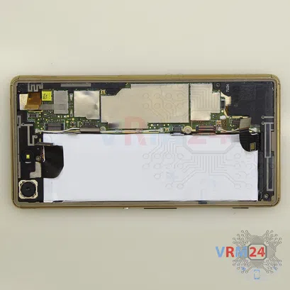 How to disassemble Sony Xperia M5, Step 4/2