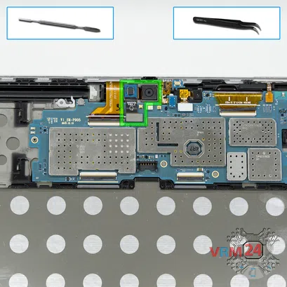 Как разобрать Samsung Galaxy Note Pro 12.2'' SM-P905, Шаг 18/1