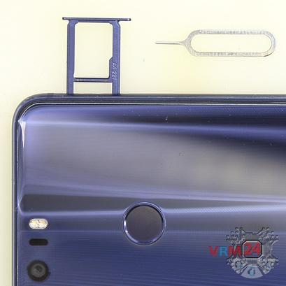 How to disassemble Huawei Honor 8, Step 1/2