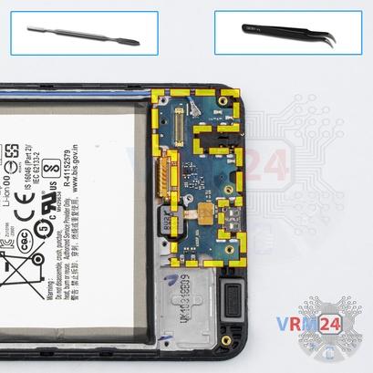 Como desmontar Samsung Galaxy A32 SM-A325, Passo 10/1