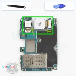 How to disassemble Samsung Galaxy A33 SM-A336, Step 17/1