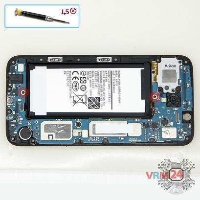 How to disassemble Samsung Galaxy J7 (2017) SM-J730, Step 9/1
