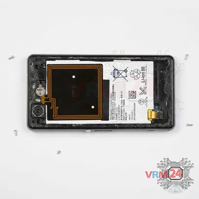 Cómo desmontar Sony Xperia Z1 Compact, Paso 6/2