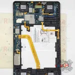 Cómo desmontar Samsung Galaxy Tab A 10.5'' SM-T590, Paso 6/2