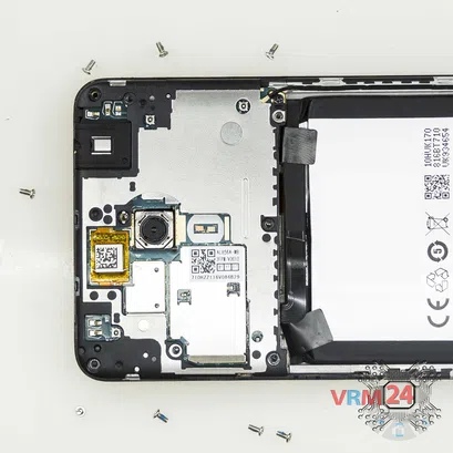 How to disassemble Meizu M5c M710H, Step 4/2