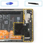 How to disassemble HONOR 70, Step 8/1