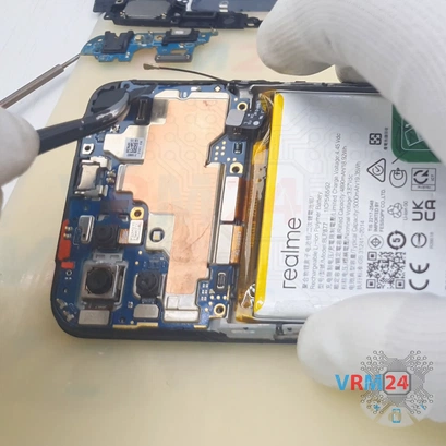 How to disassemble Realme 8i, Step 13/3