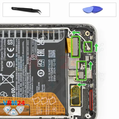 How to disassemble Xiaomi 14T, Step 9/1