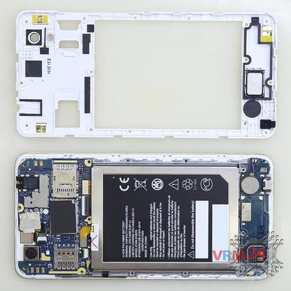 How to disassemble ZTE Blade X3 A452, Step 3/2
