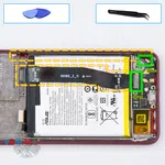 Cómo desmontar Asus ZenFone 5 Lite ZC600KL, Paso 17/1