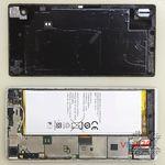 How to disassemble Huawei Ascend P7, Step 2/2