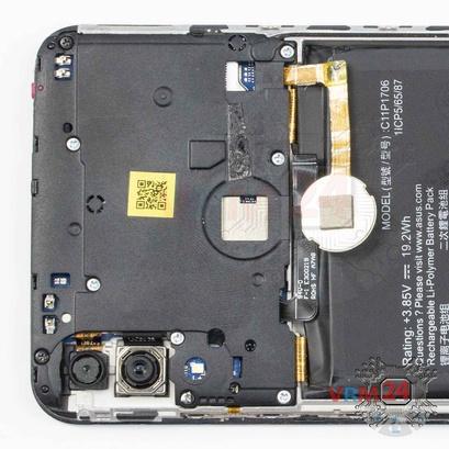 How to disassemble Asus ZenFone Max Pro (M2) ZB631KL, Step 4/2