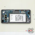 Cómo desmontar Samsung Galaxy S10 Plus SM-G975, Paso 6/2