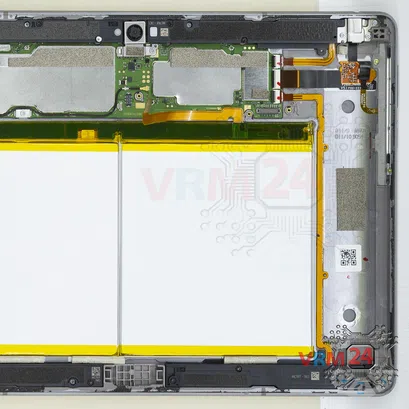 How to disassemble Huawei MediaPad M3 Lite 10'', Step 6/2