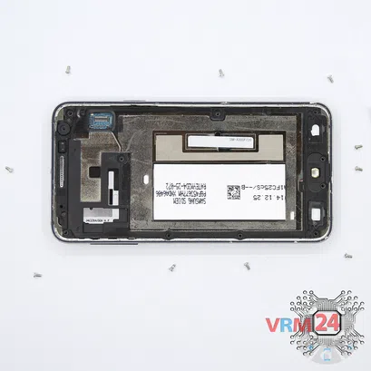 How to disassemble Samsung Galaxy A3 SM-A300, Step 2/2