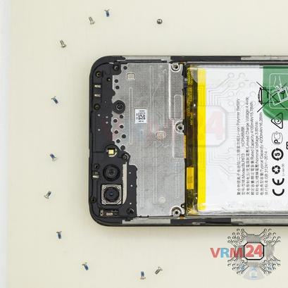 How to disassemble Oppo A3s, Step 3/2