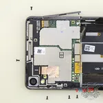 How to disassemble Sony Xperia XA, Step 9/2