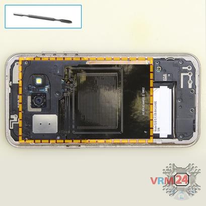 How to disassemble Samsung Galaxy A3 (2017) SM-A320, Step 4/1