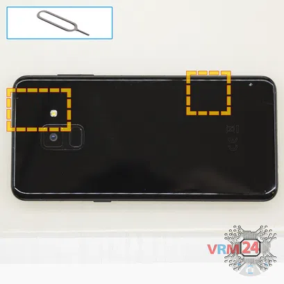 How to disassemble Samsung Galaxy A8 (2018) SM-A530, Step 1/1