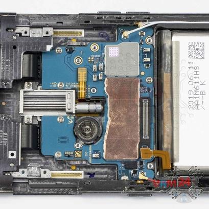 How to disassemble Samsung Galaxy A80 SM-A805, Step 17/2