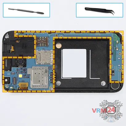 How to disassemble Samsung Galaxy Core Prime SM-G360, Step 7/1