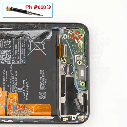 How to disassemble Huawei Nova 10 SE, Step 12/1