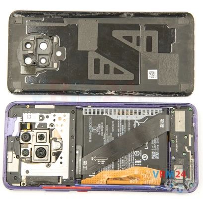 How to disassemble Xiaomi POCO F2 Pro, Step 3/2