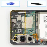 Cómo desmontar Samsung Galaxy S22 SM-S901, Paso 13/1
