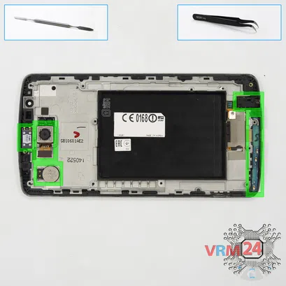 How to disassemble LG G3 D855, Step 8/1