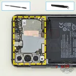 How to disassemble Huawei P20 Pro, Step 14/1