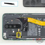 Como desmontar Xiaomi Redmi Note 8 Pro por si mesmo, Passo 3/1