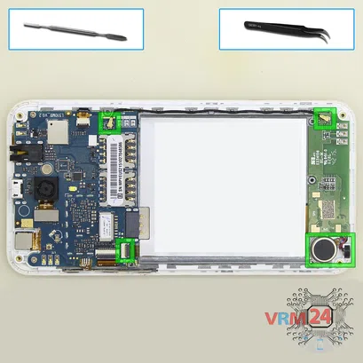 How to disassemble Micromax Canvas Pace Q415, Step 6/1