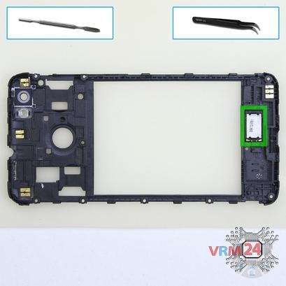 How to disassemble Micromax Canvas Juice 4 Q465, Step 5/1