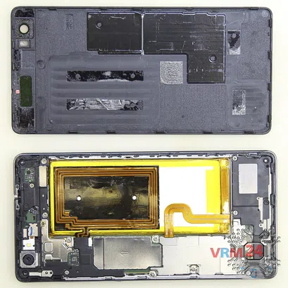 How to disassemble Huawei P8 Lite, Step 2/2