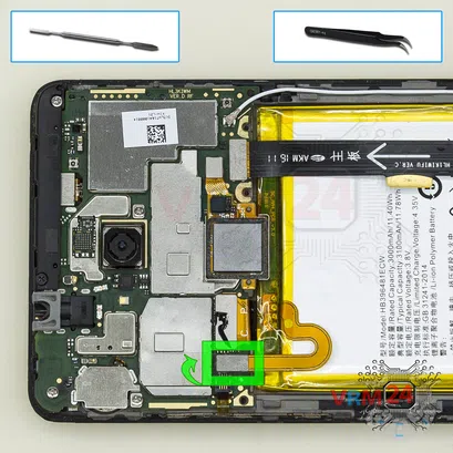 How to disassemble Huawei GR5, Step 5/1