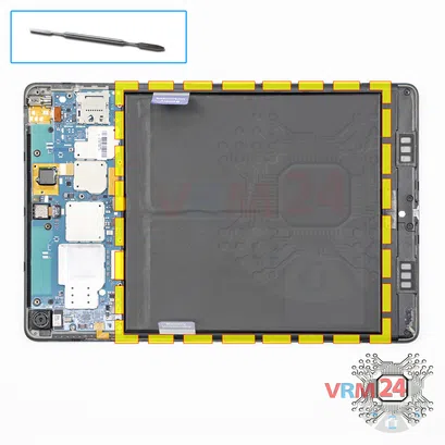 How to disassemble Xiaomi Mi Pad, Step 6/1