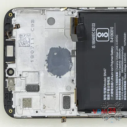 How to disassemble Xiaomi Mi A2 Lite, Step 13/2