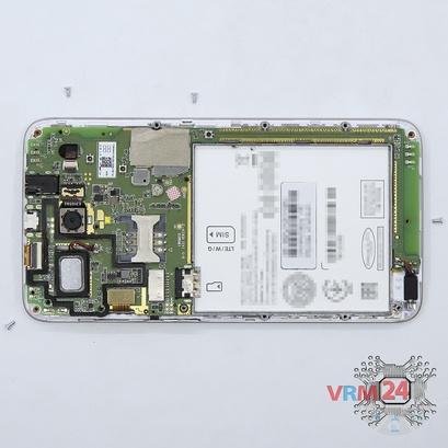 How to disassemble Lenovo A606, Step 5/2
