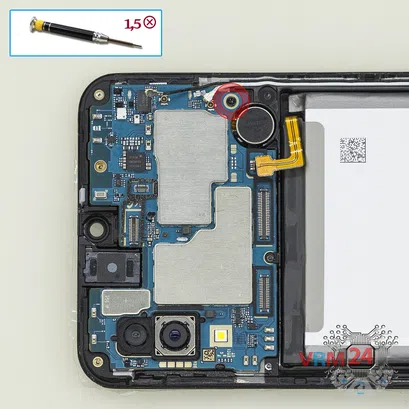 Как разобрать Samsung Galaxy A30 SM-A305, Step 11/1