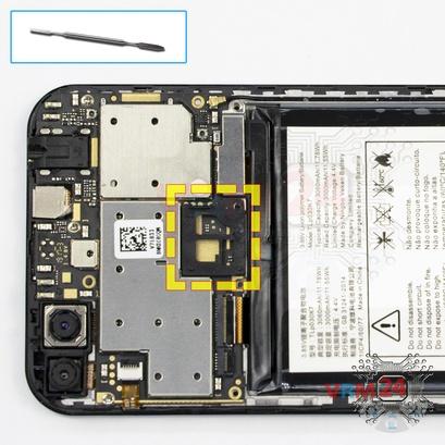 How to disassemble Alcatel 1S 5024D, Step 7/1